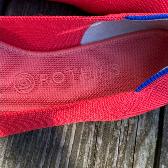 Rothy’s The Point Flame Red 8.5 - Picture 7 of 13